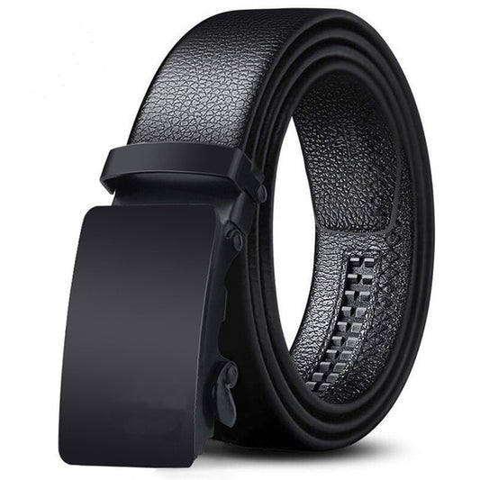Luxury Leather Buckle Belt
